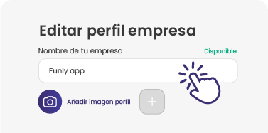 1. Configura tu perfil en minutos