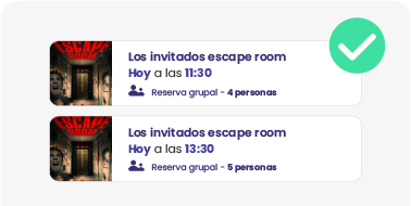 3. Empieza a recibir reservas